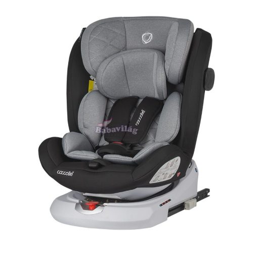 Coccolle Lyra 360°-ban forgatható iSize 40-150 cm autosülés Greystone isofix