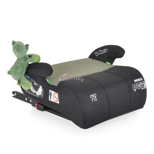 Moni Monza ülésmagasító I-Size 125-150cm isofix green 