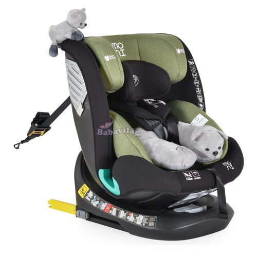 Moni Serengeti i-size isofix autós ülés 40-150cm 360° forgatható green