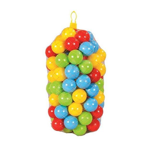 Műanyag színes labdák - 100db-os
